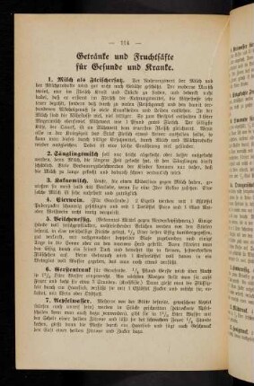 114-119, Getränke und Fruchtsäfte