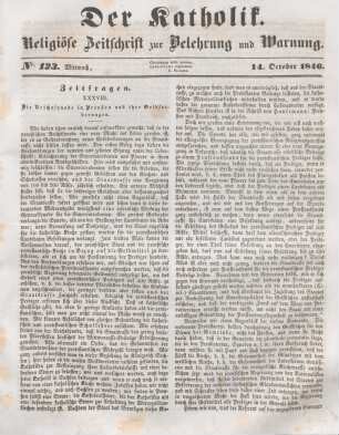 561-564 Zeitfragen : XXXVIII. Die Reichssynode in Preußen und ihre Geldforderungen