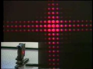 Optics: Fraunhofer and Fresnel Diffraction: Fraunhofer diffraction - crossed multiple slits