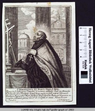 S. Bonifacius IV. Pont. Ord. S. Ben.