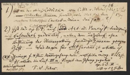 Brief an Schlesinger'sche Buch- & Musikhandlung : 02.11.1868