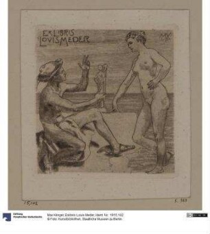Exlibris Louis Meder