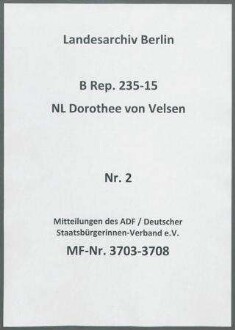 Mitteilungen des ADF / Deutscher Staatsbürgerinnen-Verband e.V.