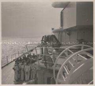 Wehrmachtssoldaten, Schlachtschiff
