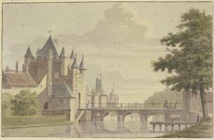 D'groote Hontpoont te Haarlem