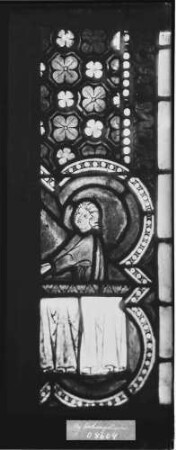 Burg Hohenzollern Michaelskapelle Fenster Glasmalerei (13. Jahrhundert)