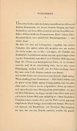 Rundfahrt