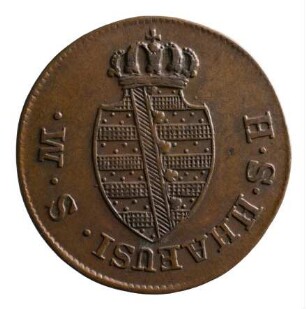 Münze, Pfennig, 1823
