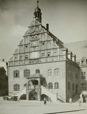 Plauen. Altes Rathaus von Südosten