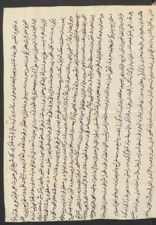 Wahrsagung eines gewissen Muhammed Behai Nakeschibendi