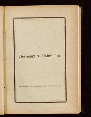 Hermann v. Helmholtz