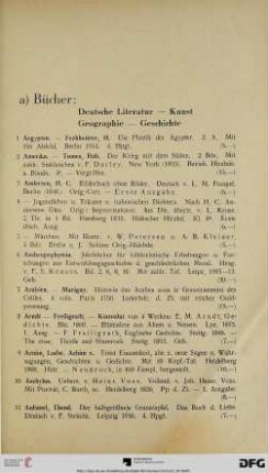 Bücher: Deutsche Literatur – Kunst – Geographie – Geschichte (Nr. 1-350)