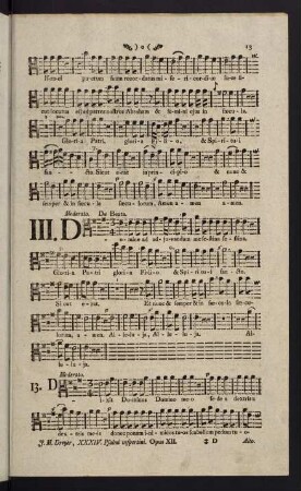 13-27, III. Domine. - IV. Domine.