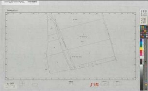 Billmerich (Unna), Umlegung Billmerich, Rahmenkarte zu 0807 Flur 5