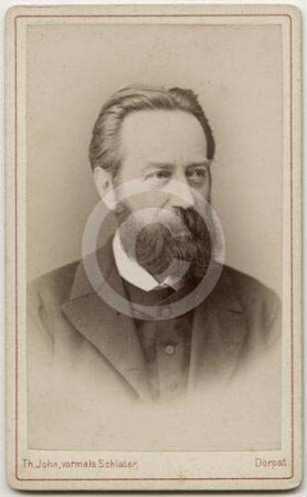 Porträt von Gustav Teichmüller