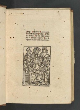 Passio Jesu Christi necnon alius tractatus de Christi passione, sive Collectura. Add: Rabanus Maurus: Historia S. Catherinae