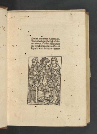 Passio Jesu Christi necnon alius tractatus de Christi passione, sive Collectura. Add: Rabanus Maurus: Historia S. Catherinae