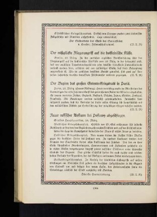Neuer russischer Ansturm bei Postawy abgeschlagen.