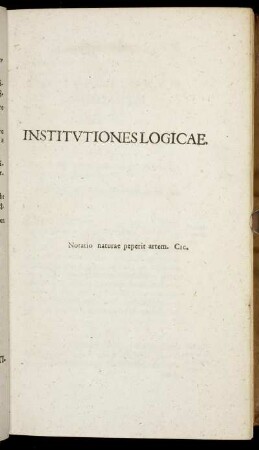 Institutiones Logicae