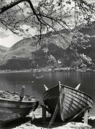 Der Luganer See bei Riva San Vitale