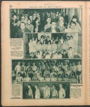 Notas de la metrópoli [Fotografías]
