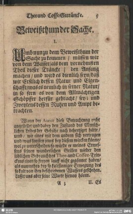 Beweißthum der Sache