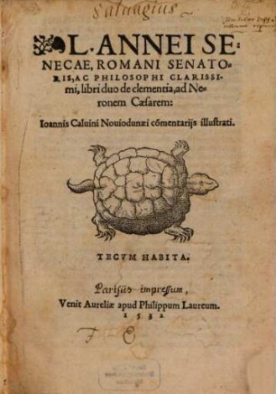 Libri duo de clementia ad Neronem Caesarem
