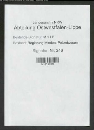 Gefangenenwärterstellen in Lichtenau und Salzkotten
