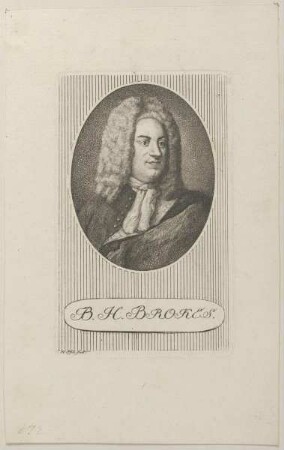 Bildnis des B. H. Brokes