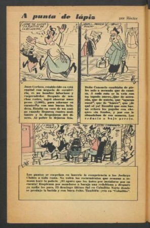 A punta de lápiz - [Historietas con viñeta]