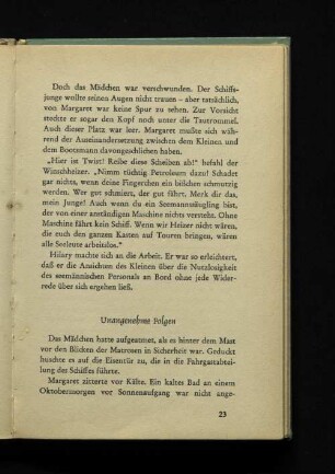 Unangenehme Folgen