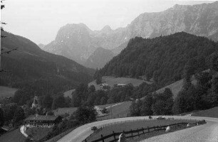 Ramsau: S-Kurve bei Ramsau