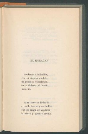 El huracán