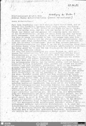 Zivilverteidigung - Verteidigung des Zivilen? : Friedensseminar Oktober 1983 : Referat