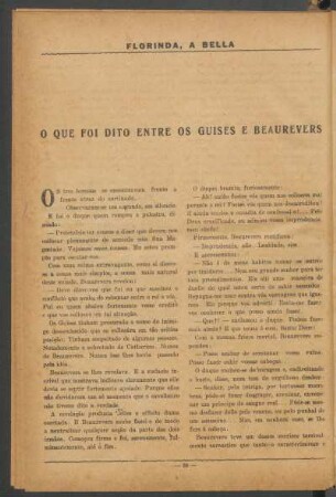 O que foi dito entre os Guises e Beaurevers