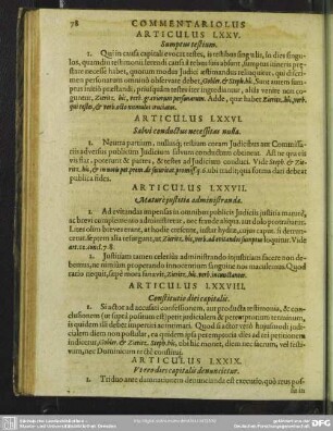 Articulus LXXVI. Salvi conductus necessitas nulla