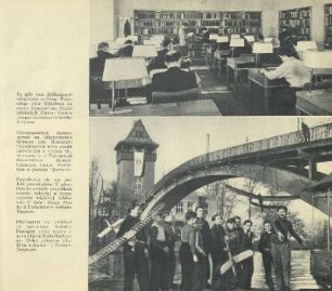 Im neuen Lesesaal der Stadtbibliothek ; Station Junger Techniker in Berlin-Treptow