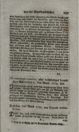Onomatologia botanica completa. T.7.