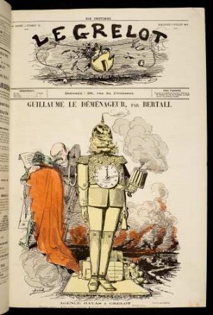 Guillaume Le Déménageur, par Bertall