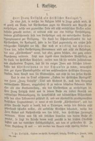 341-349 Herr Franz Delitzsch als christlicher Apologet
