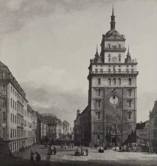 Die ehemalige Kreuzkirche zu Dresden