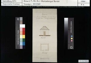 Mittlere Kleine Vierung Fundgrube bei Neundorf und Ehrenfriedersdorf, Pulverturm