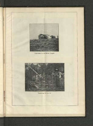 Trassierung bei Km. 20.