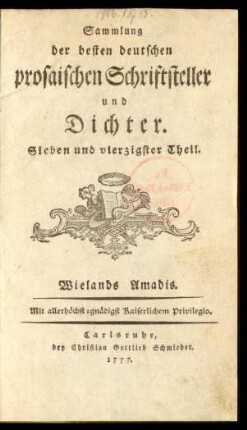 Bd. 2: Der Neue Amadis