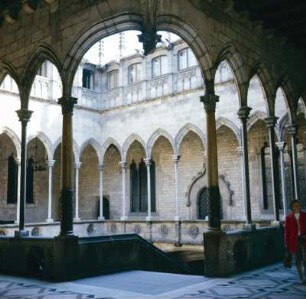 Barcelona. Bischofspalast (Palau Episcopal )