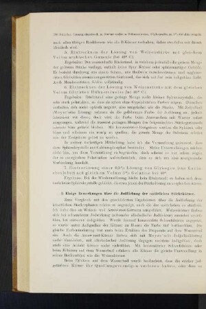 l) Einige Bemerkungen über die Jodfärbung der natürlichen Stärkeköner.