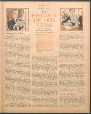 La historia de dos vidas : Cartas de amor