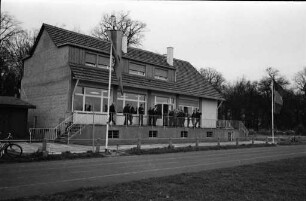 Einweihung des neuen Vereinsheims des Turn- und Sportvereins 1874 Karlsruhe-Rüppurr.