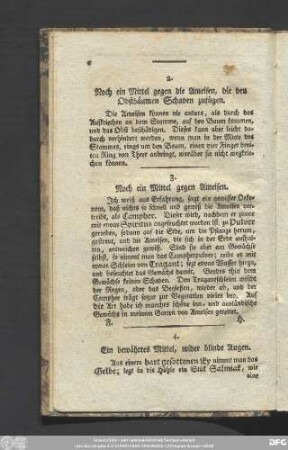 4. Ein bewährtes Mittel, wider blinde Augen.