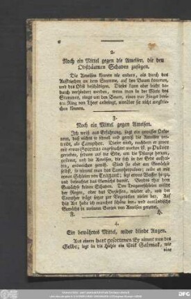 4. Ein bewährtes Mittel, wider blinde Augen.